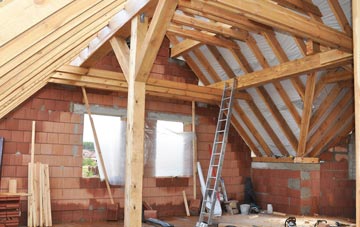 Ashow attic trusses